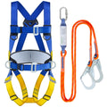 Full Body Work Harness, Universal Full Body Protection with Dorsal D-ring and Mating Buckle Legs