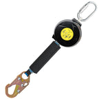 Fall Protection Self Retracting Lifeline, 6/11 ft Retractable Safety Lanyard, Fall Arrest Protection ANSI Self Retractable Lifeline