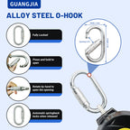 Fall Protection Self Retracting Lifeline, 6/11 ft Retractable Safety Lanyard, Fall Arrest Protection ANSI Self Retractable Lifeline