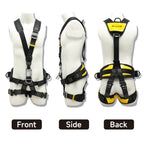 Full Body Climbing Harness Can Be Inverted Thicken Widen Protect Waist Safety Harness Tree Work Rock Climbing Mountaineering Rescuing Work at Height