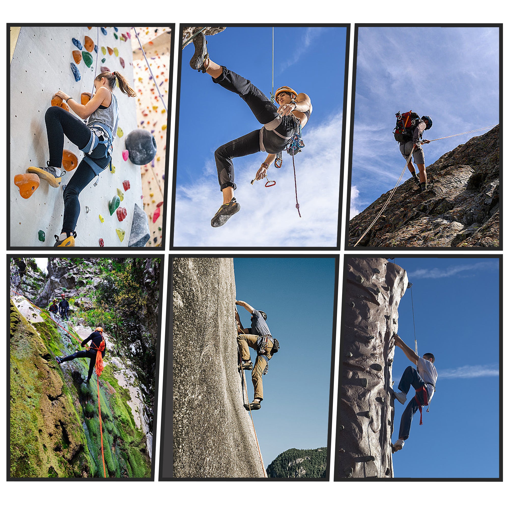 Full Body Climbing Harness Can Be Inverted Thicken Widen Protect Waist Safety Harness Tree Work Rock Climbing Mountaineering Rescuing Work at Height