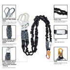 double-leg-elastic-safety-lanyard